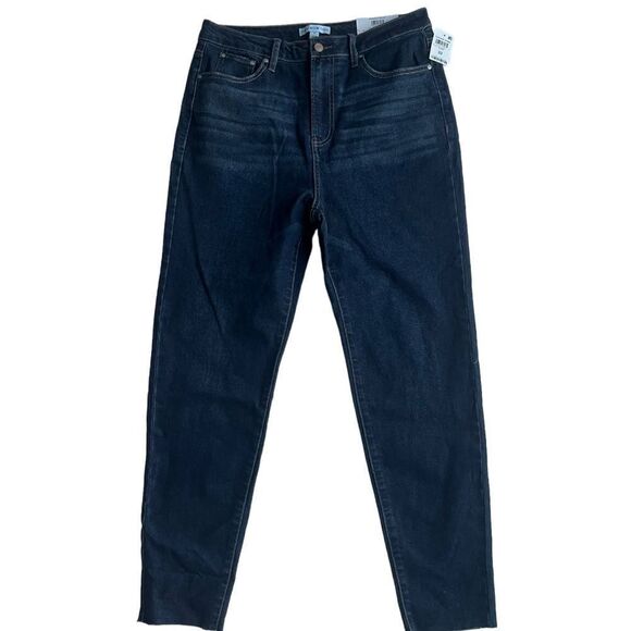 NWT And Now This The Slim Jean High Rise Long line Leg Dark Rinse Jeans sz 32 - Picture 2 of 13